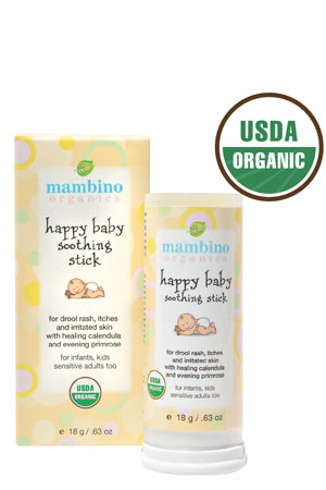 Mambino Organics USDA Organic Happy Baby Soothing Stick by Mambino Organics