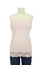 Strapless Nursing Bodyshaper with Lace Hem by Japanese Weekend