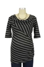Willa D&A Stripes Nursing Top by Japanese Weekend