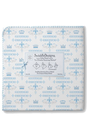 SwaddleDesigns - Ultimate Receiving Blanket - Little Prince by SwaddleDesigns