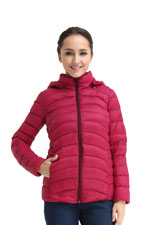 Spring Maternity Belle Hooded Down 3-in-1 Maternity Jacket by Spring Maternity