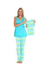 Rachel 4-Piece Nursing PJ Set with Baby Outfit and Gift Box by Olian