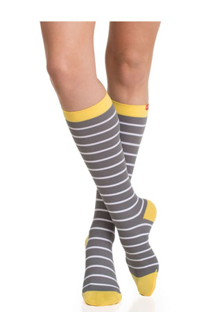Vim & Vigr 15-20 mmHg Women's Stylish Compression Socks - Nylon by Vim & Vigr