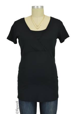 Lily Short Sleeve Maternity & Nursing Top by Noppies