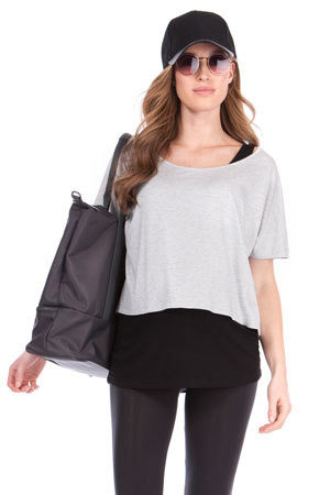 Seraphine Sonya Two-Layer Maternity & Nursing Top by Seraphine