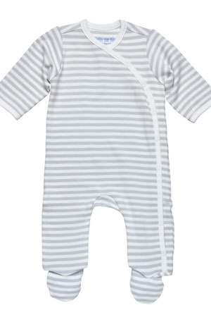 Under the Nile Organic Cotton Printed Side Snap Footie by Under the Nile