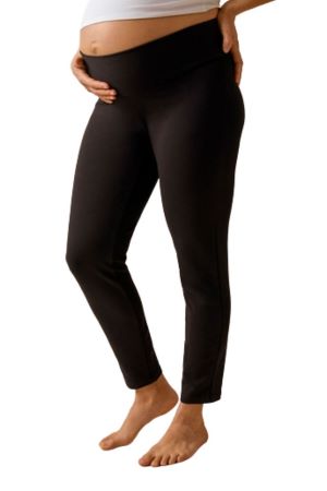 Boob Design Once-On-Never-Off Compact Organic Cotton Leggings (Black) by Boob Design