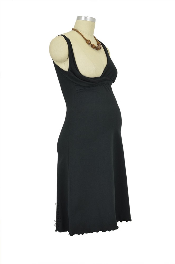 Majamas New Organic Sleepy Dress in Black