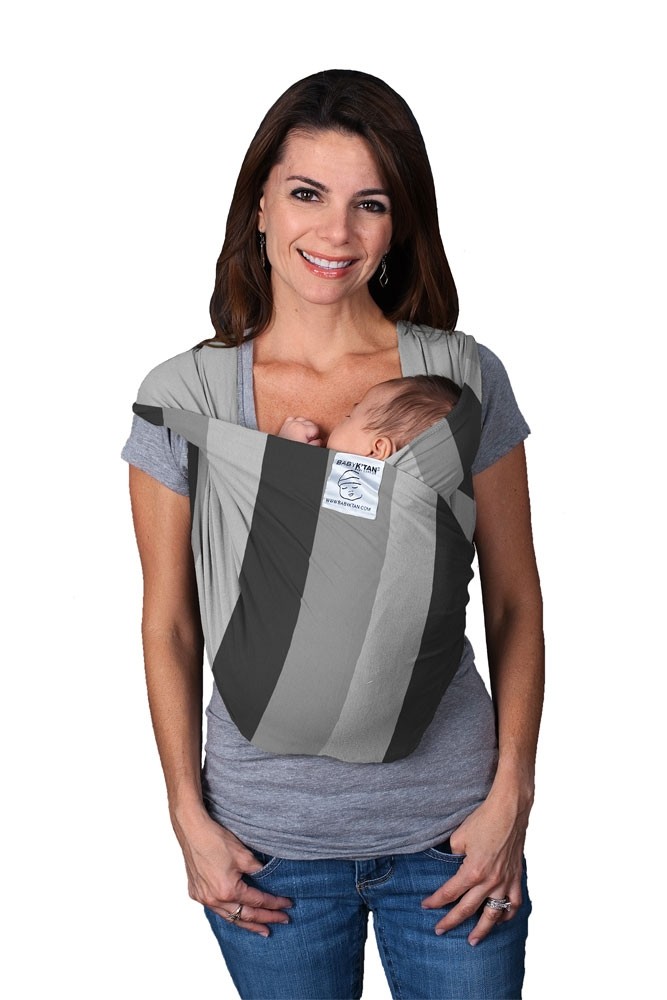 Baby K'Tan Baby Carrier- Print in Nifty Shades of Grey